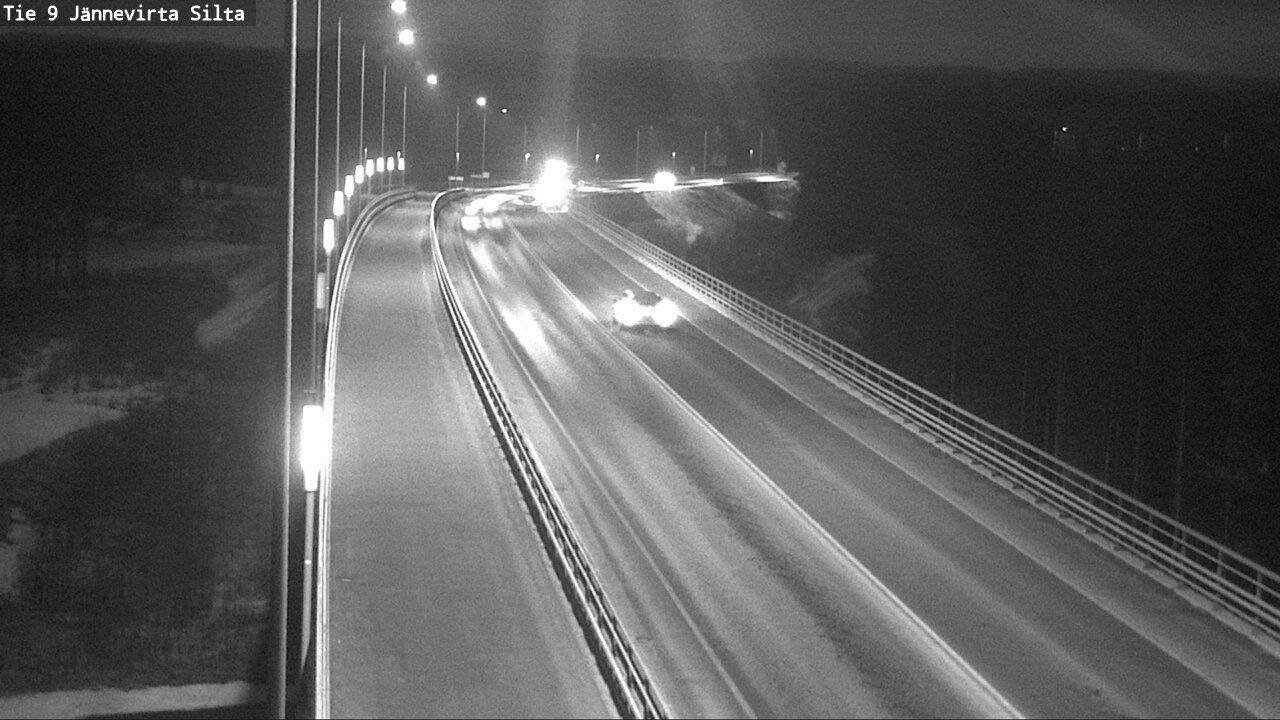 Kelikamerat Kuva Tie 9 Kuopio, Jännevirran silta, Kuopio, Pohjois-Savo