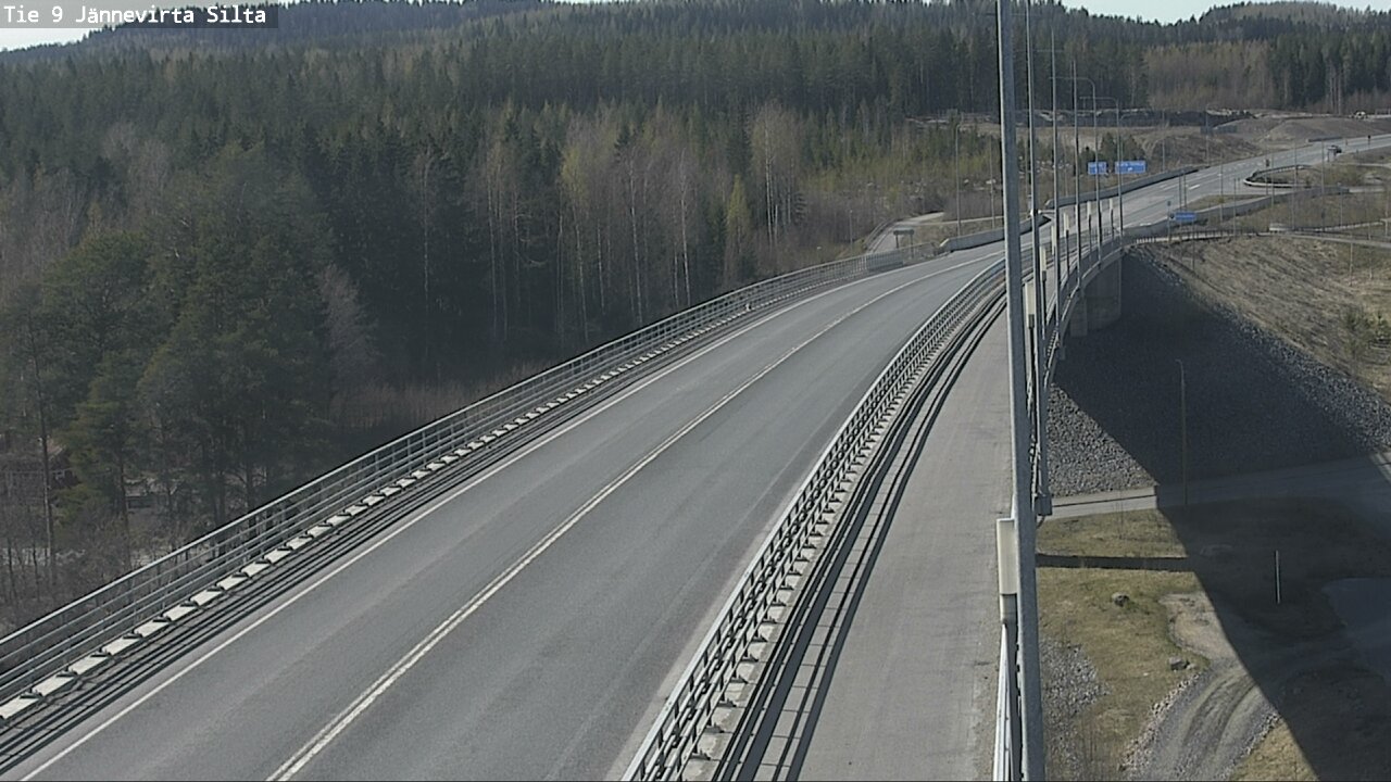 Kelikamerat Kuva Tie 9 Kuopio, Jännevirran silta, Kuopio, Pohjois-Savo