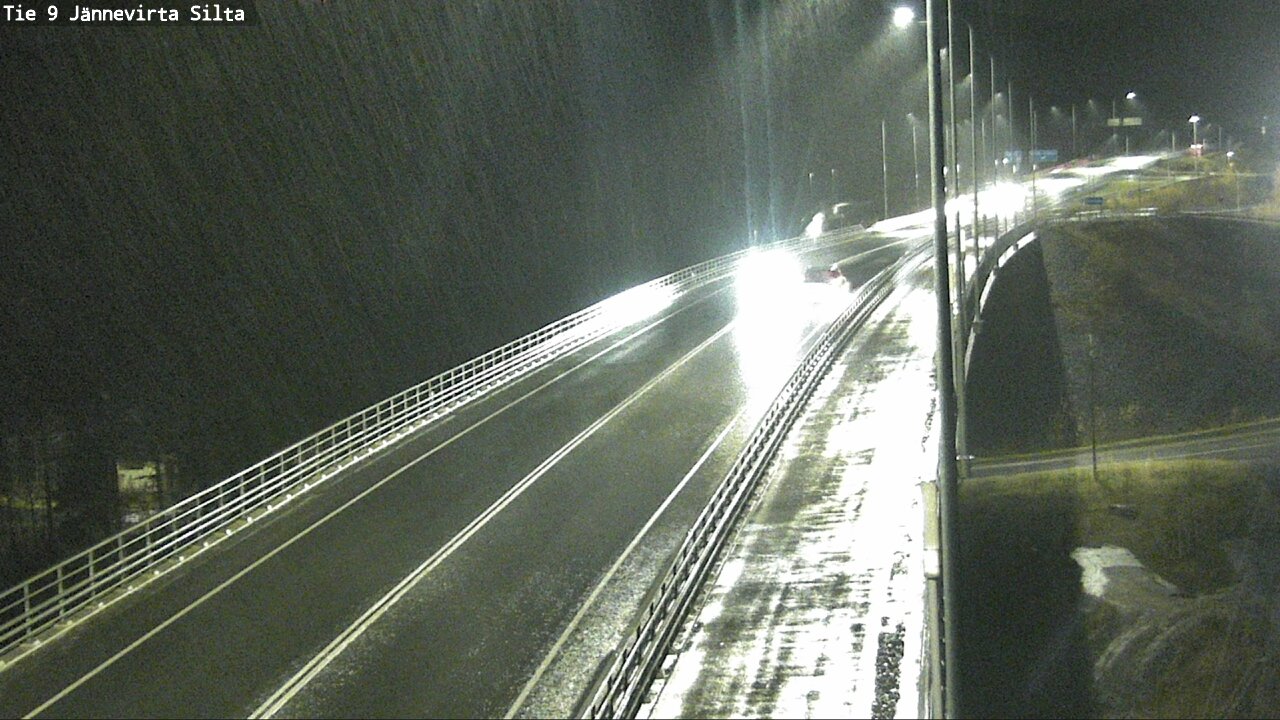 Weather Camera Image Väg 9 Kuopio, Jännevirran silta, Kuopio, Pohjois-Savo