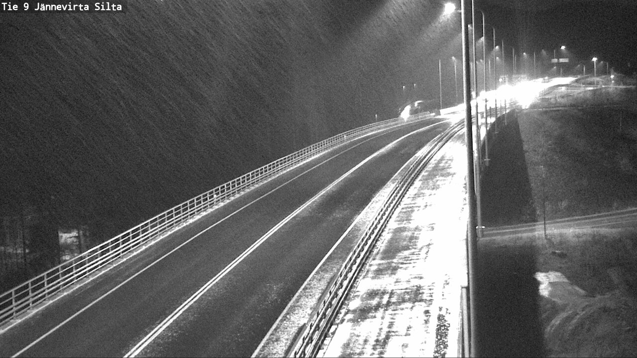 Weather Camera Image Väg 9 Kuopio, Jännevirran silta, Kuopio, Pohjois-Savo