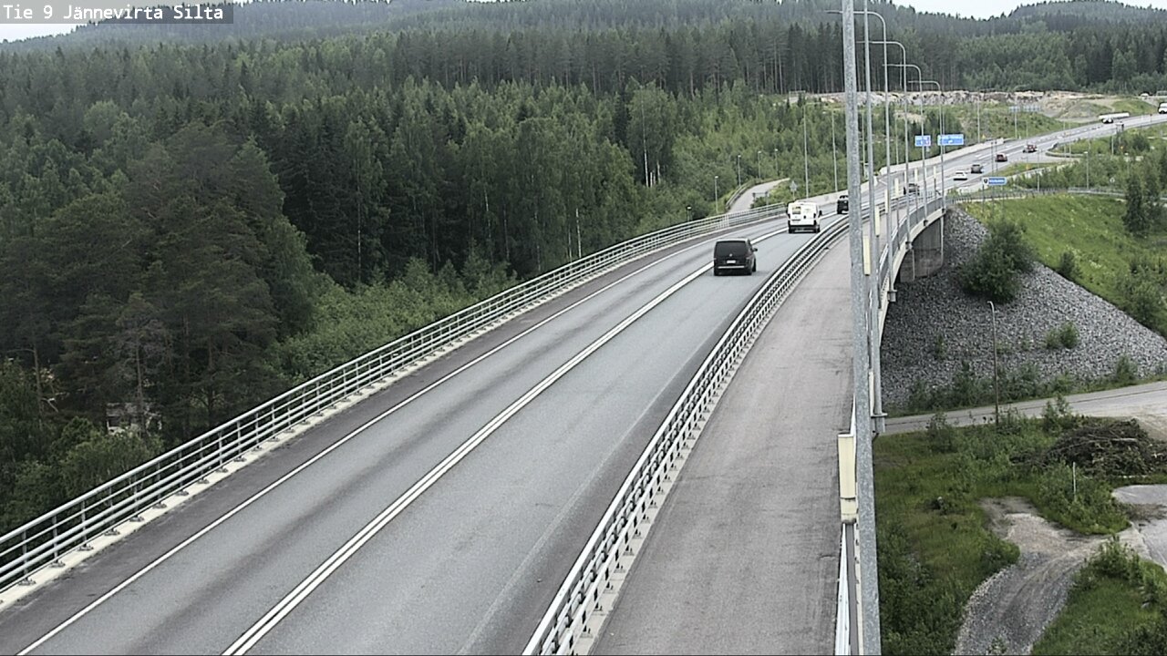 Kelikamerat Kuva Tie 9 Kuopio, Jännevirran silta, Kuopio, Pohjois-Savo