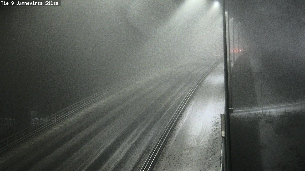 Weather Camera Image Road 9 Kuopio, Jännevirran silta, Kuopio, Pohjois-Savo