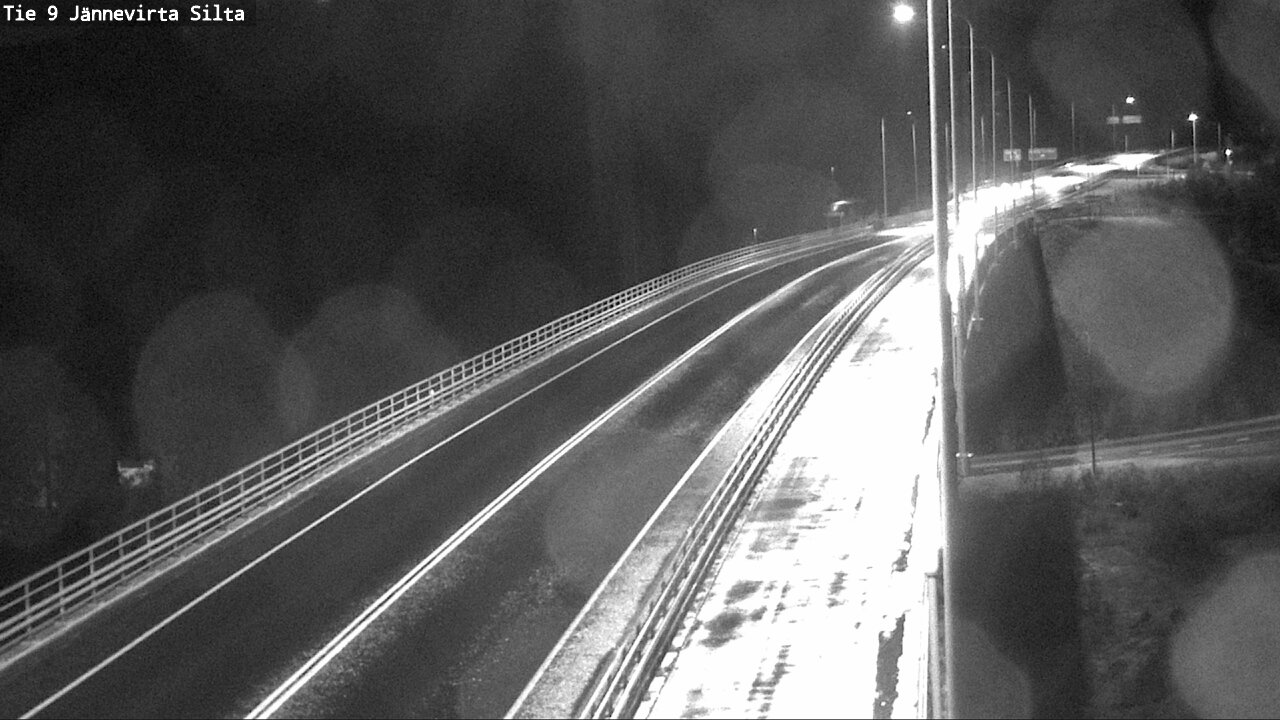Weather Camera Image Road 9 Kuopio, Jännevirran silta, Kuopio, Pohjois-Savo