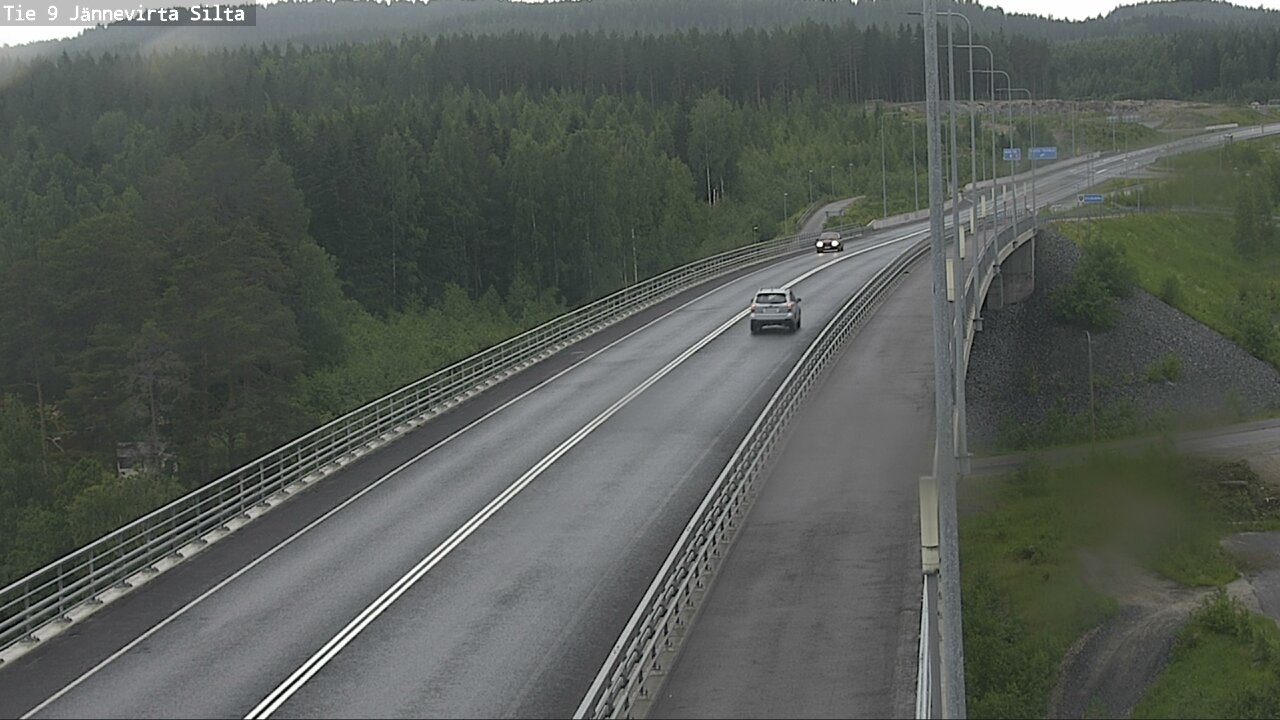 Kelikamerat Kuva Tie 9 Kuopio, Jännevirran silta, Kuopio, Pohjois-Savo
