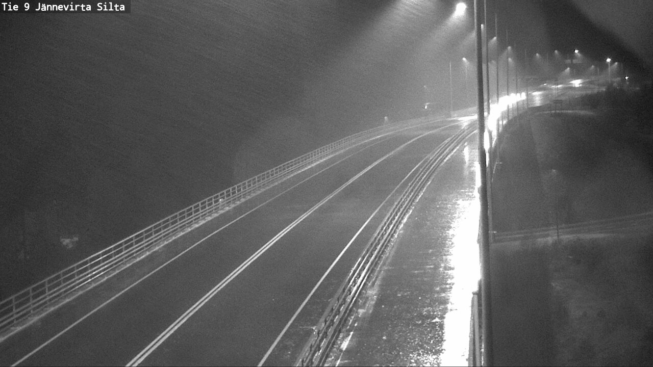 Weather Camera Image Road 9 Kuopio, Jännevirran silta, Kuopio, Pohjois-Savo