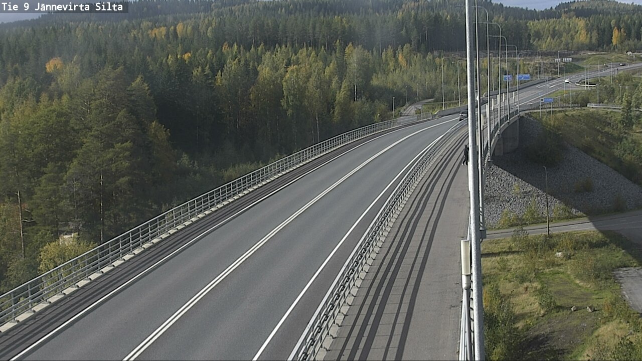 Kelikamerat Kuva Tie 9 Kuopio, Jännevirran silta, Kuopio, Pohjois-Savo