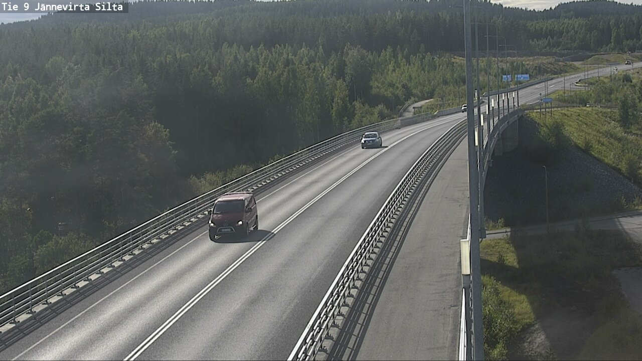 Kelikamerat Kuva Tie 9 Kuopio, Jännevirran silta, Kuopio, Pohjois-Savo