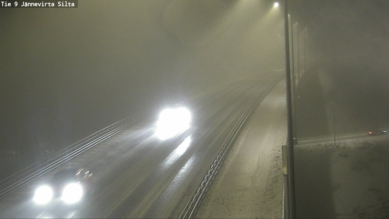 Weather Camera Image Road 9 Kuopio, Jännevirran silta, Kuopio, Pohjois-Savo