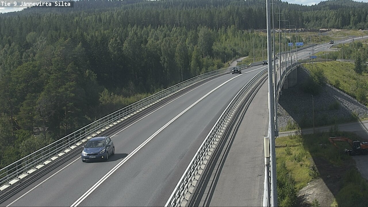 Kelikamerat Kuva Tie 9 Kuopio, Jännevirran silta, Kuopio, Pohjois-Savo