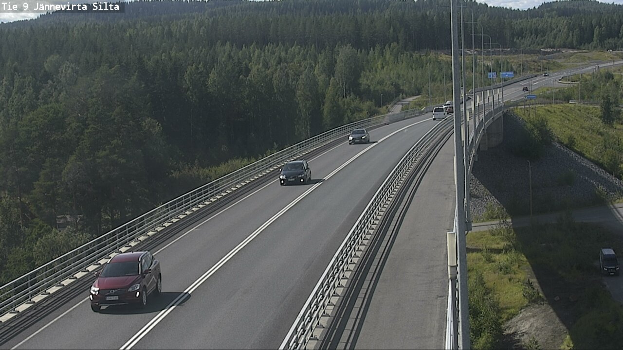 Kelikamerat Kuva Tie 9 Kuopio, Jännevirran silta, Kuopio, Pohjois-Savo