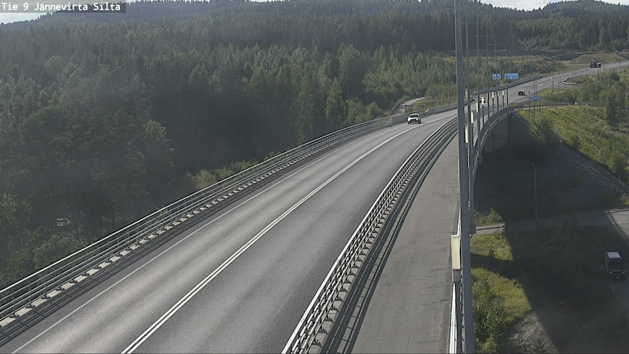 Kelikamerat Kuva Tie 9 Kuopio, Jännevirran silta, Kuopio, Pohjois-Savo