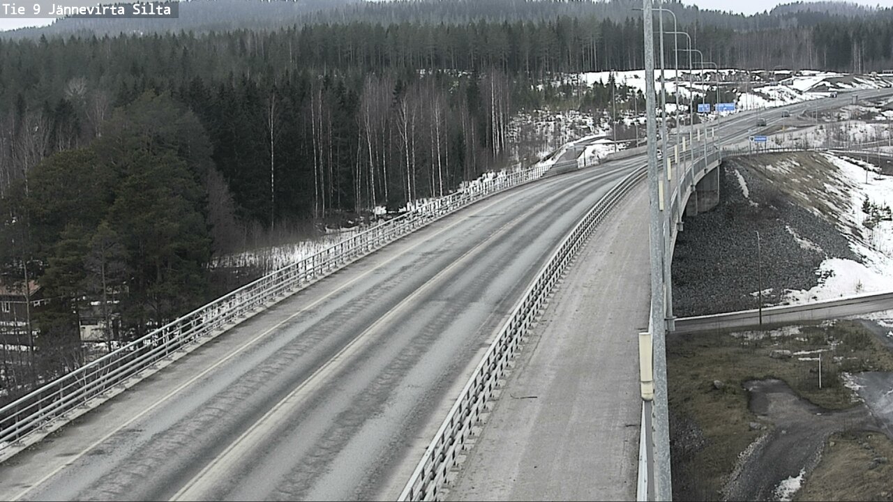 Kelikamerat Kuva Tie 9 Kuopio, Jännevirran silta, Kuopio, Pohjois-Savo