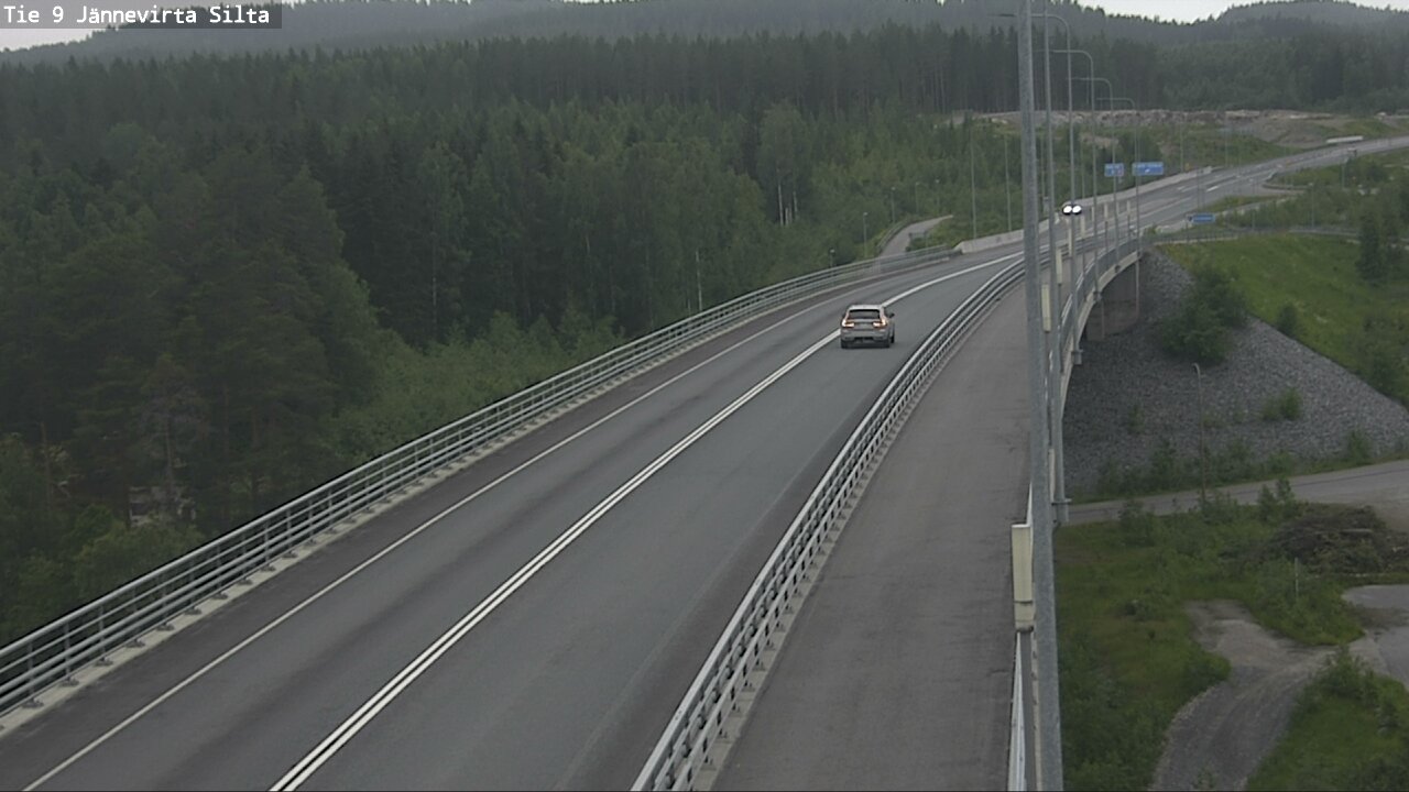Kelikamerat Kuva Tie 9 Kuopio, Jännevirran silta, Kuopio, Pohjois-Savo