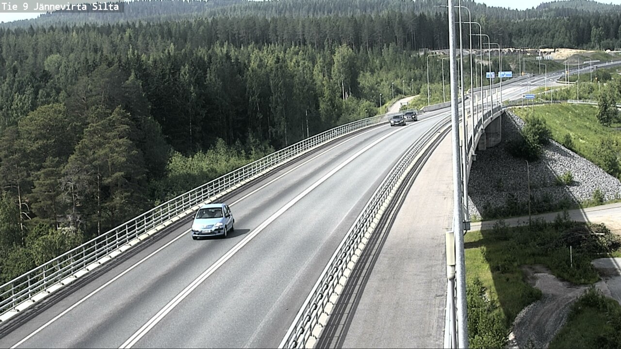 Kelikamerat Kuva Tie 9 Kuopio, Jännevirran silta, Kuopio, Pohjois-Savo