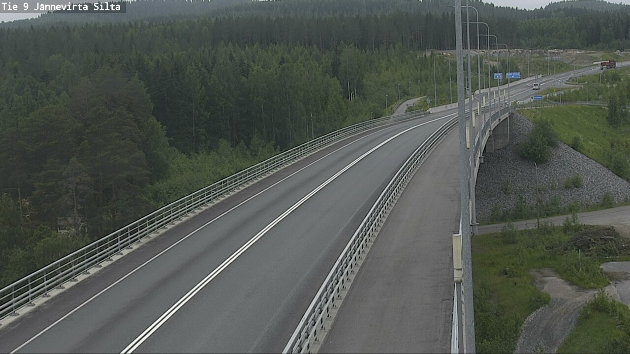Kelikamerat Kuva Tie 9 Kuopio, Jännevirran silta, Kuopio, Pohjois-Savo