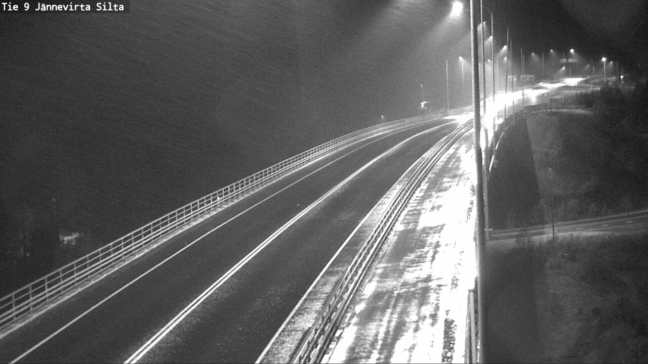 Weather Camera Image Road 9 Kuopio, Jännevirran silta, Kuopio, Pohjois-Savo