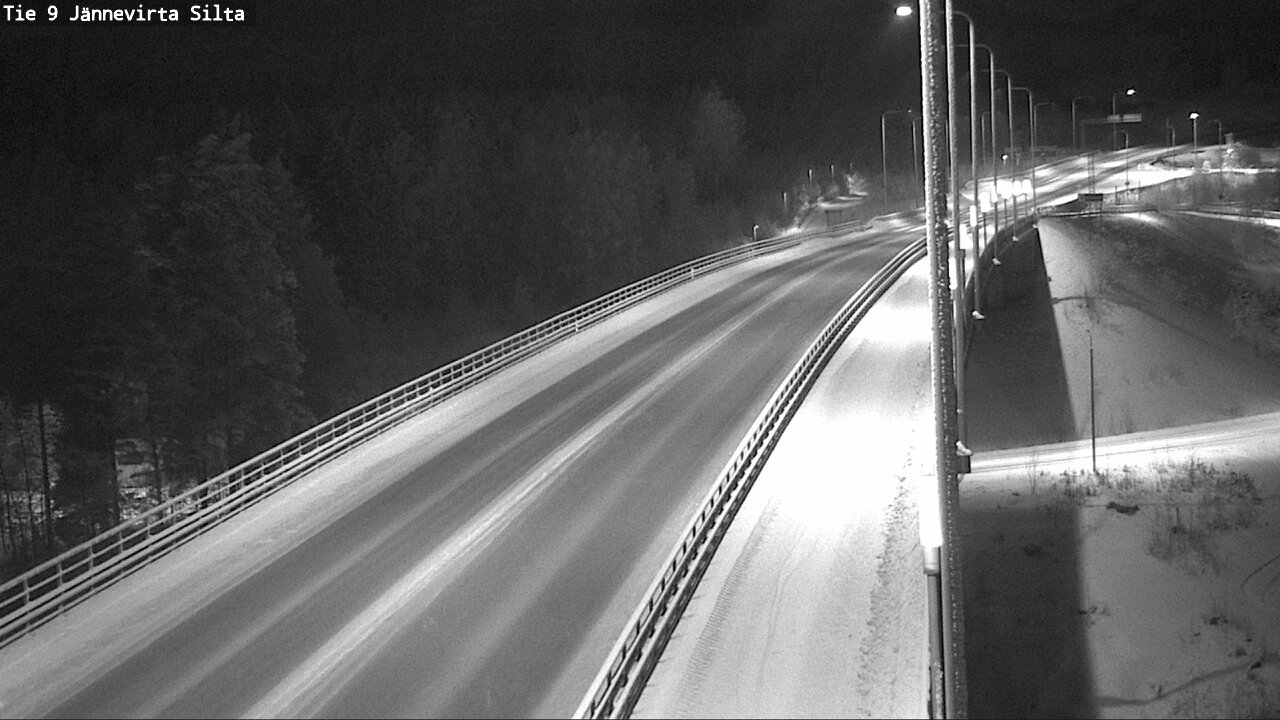 Weather Camera Image Väg 9 Kuopio, Jännevirran silta, Kuopio, Pohjois-Savo