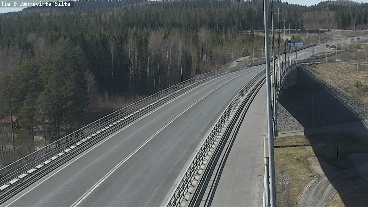 Kelikamerat Kuva Tie 9 Kuopio, Jännevirran silta, Kuopio, Pohjois-Savo