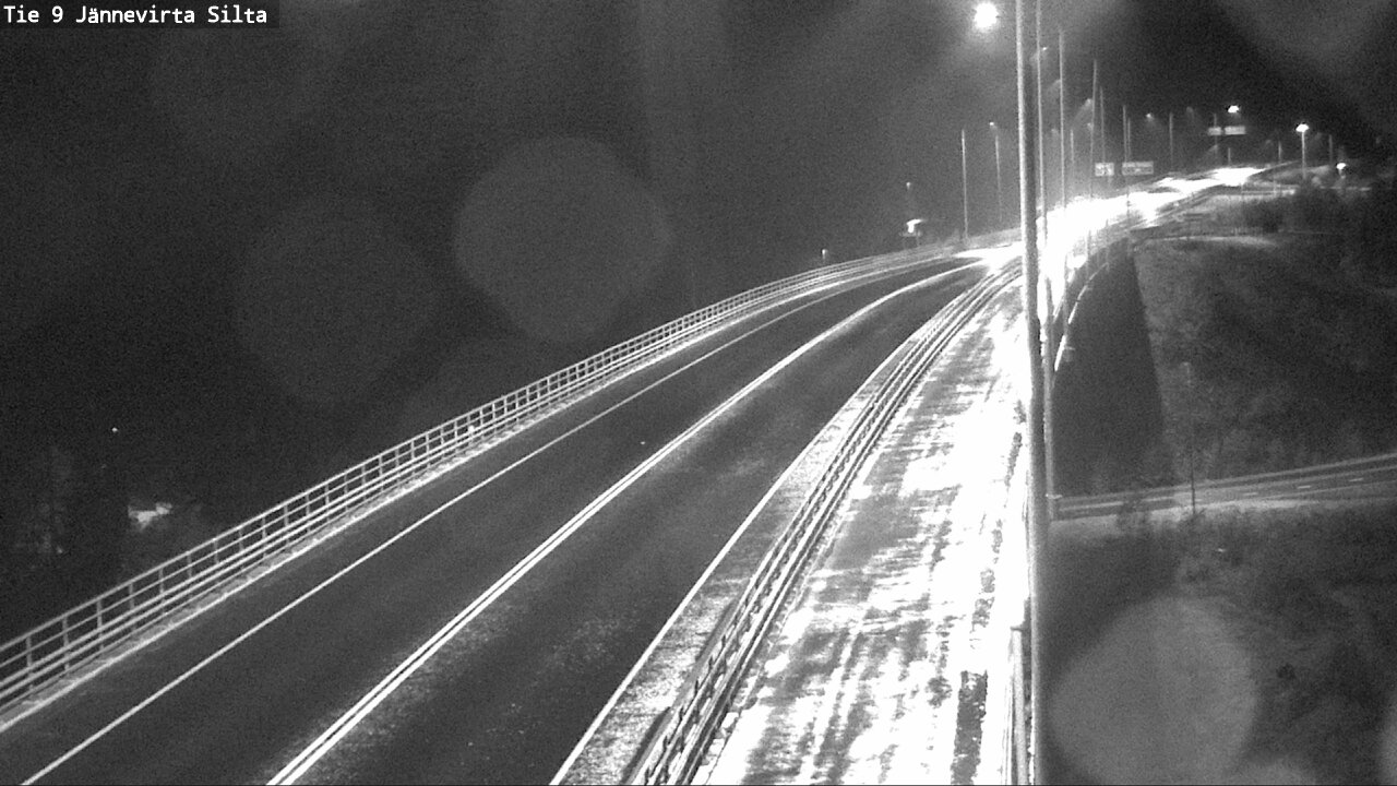 Weather Camera Image Road 9 Kuopio, Jännevirran silta, Kuopio, Pohjois-Savo
