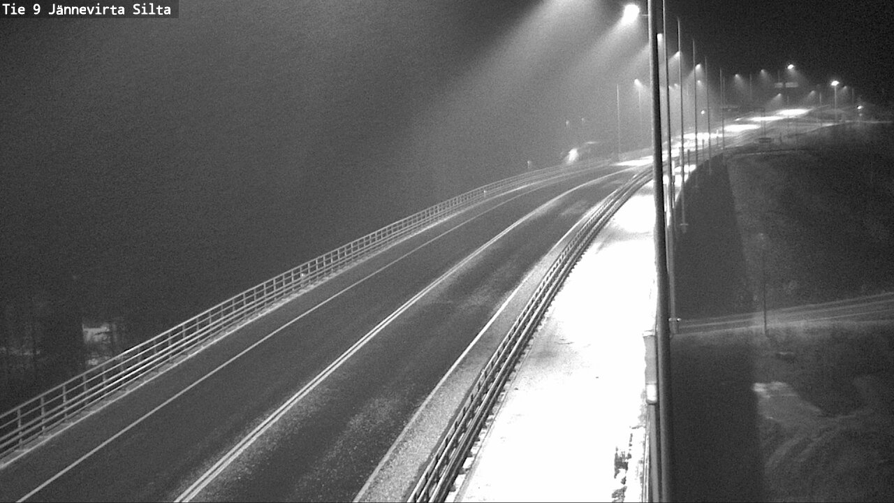 Weather Camera Image Road 9 Kuopio, Jännevirran silta, Kuopio, Pohjois-Savo
