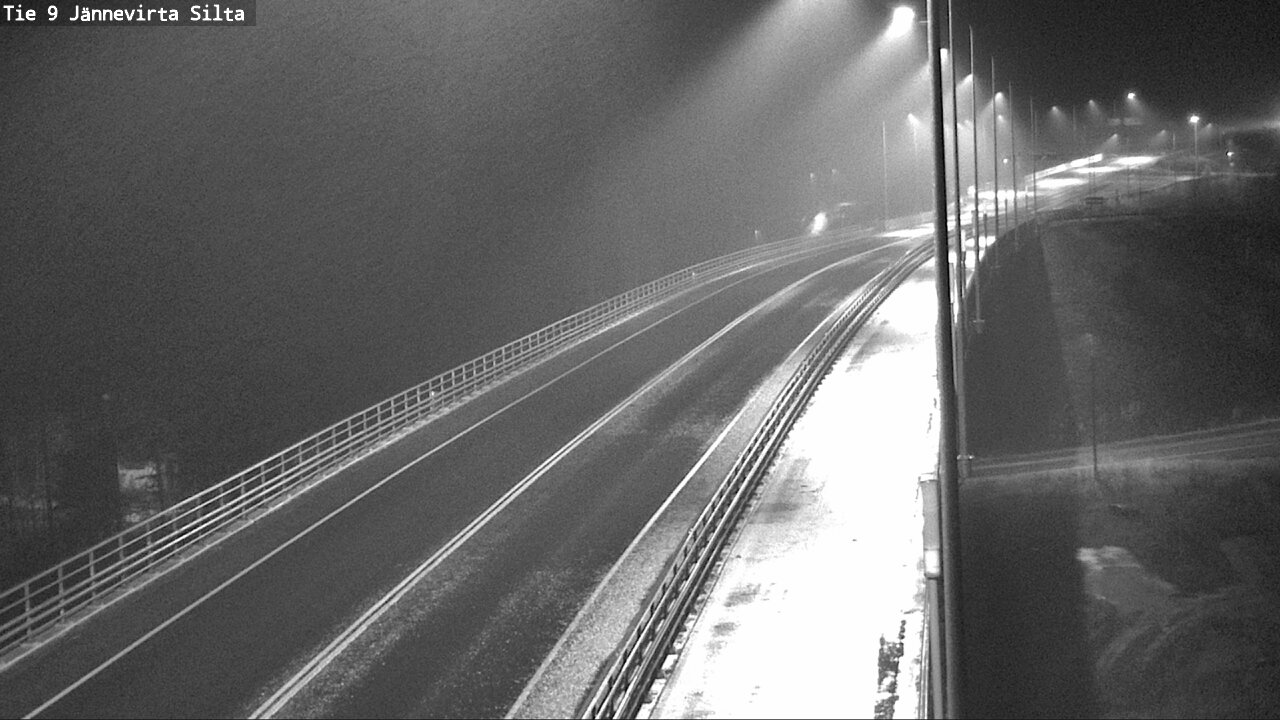 Weather Camera Image Road 9 Kuopio, Jännevirran silta, Kuopio, Pohjois-Savo