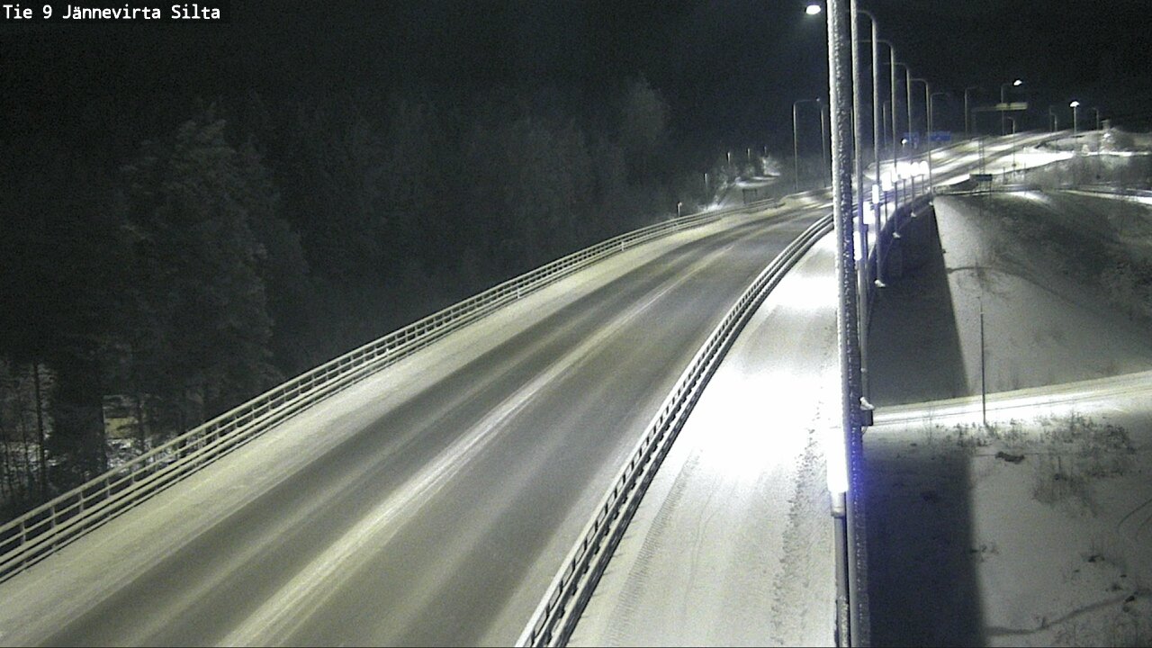 Weather Camera Image Väg 9 Kuopio, Jännevirran silta, Kuopio, Pohjois-Savo
