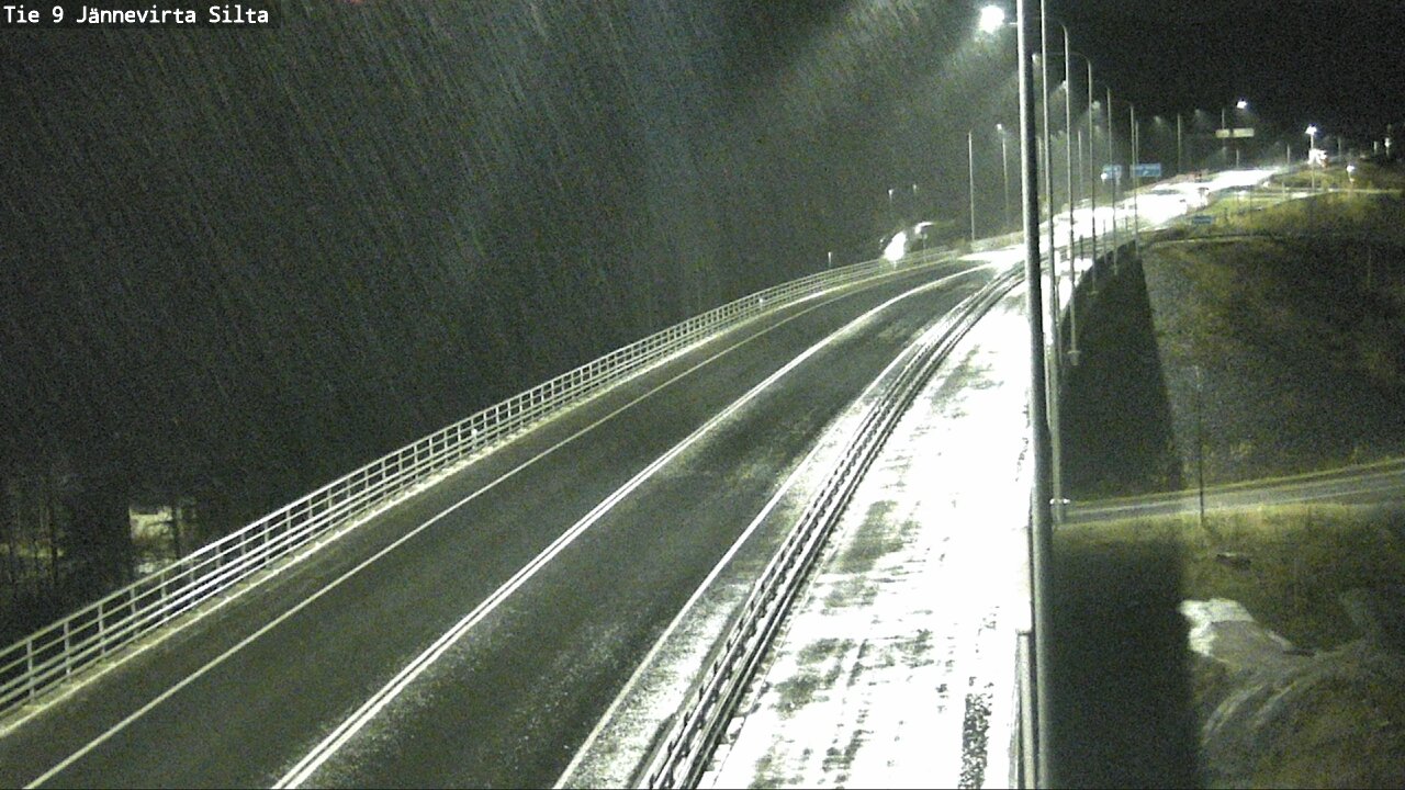 Weather Camera Image Road 9 Kuopio, Jännevirran silta, Kuopio, Pohjois-Savo
