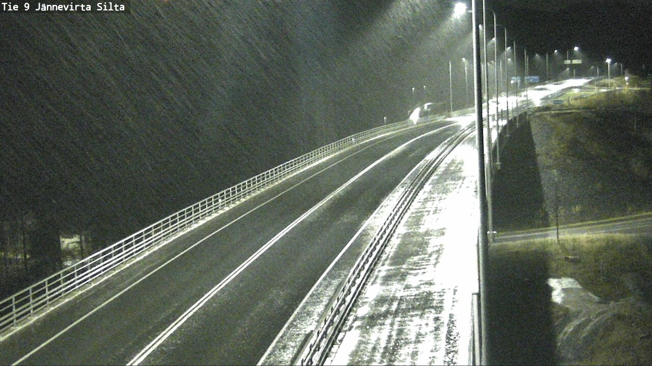 Weather Camera Image Väg 9 Kuopio, Jännevirran silta, Kuopio, Pohjois-Savo