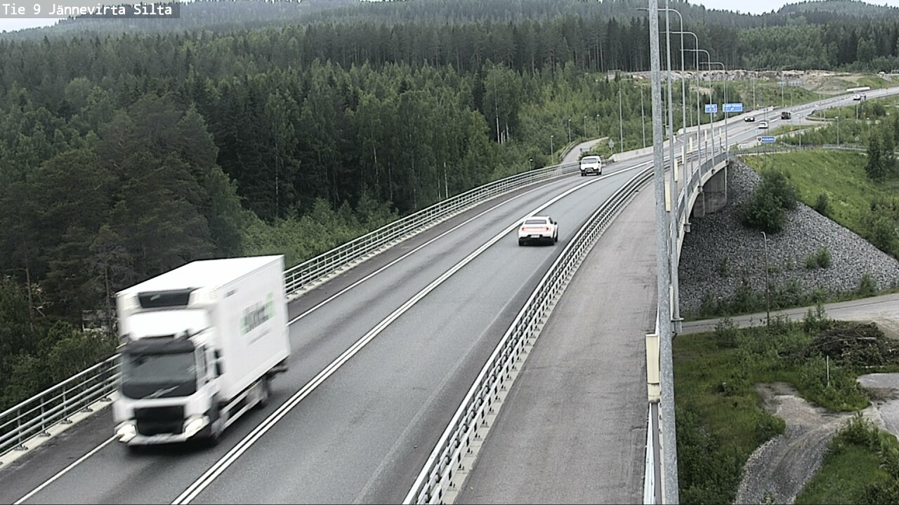 Kelikamerat Kuva Tie 9 Kuopio, Jännevirran silta, Kuopio, Pohjois-Savo
