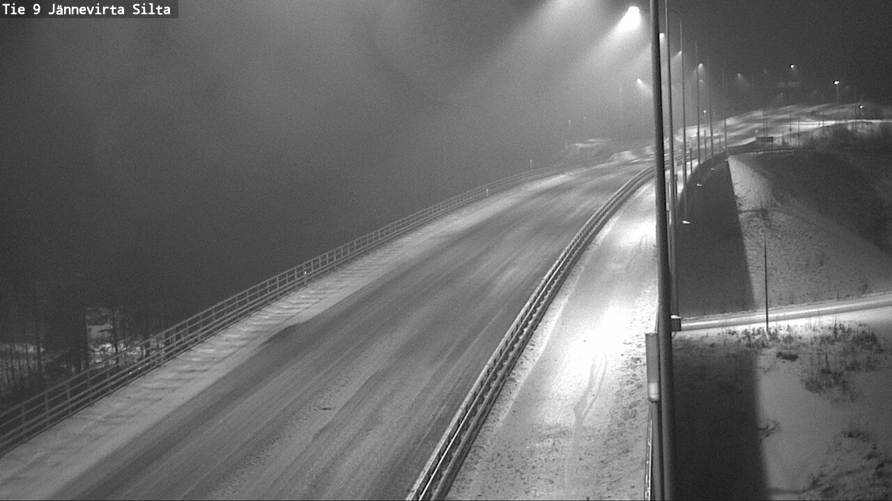 Weather Camera Image Road 9 Kuopio, Jännevirran silta, Kuopio, Pohjois-Savo