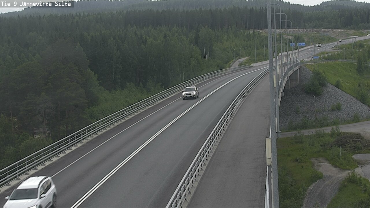 Kelikamerat Kuva Tie 9 Kuopio, Jännevirran silta, Kuopio, Pohjois-Savo