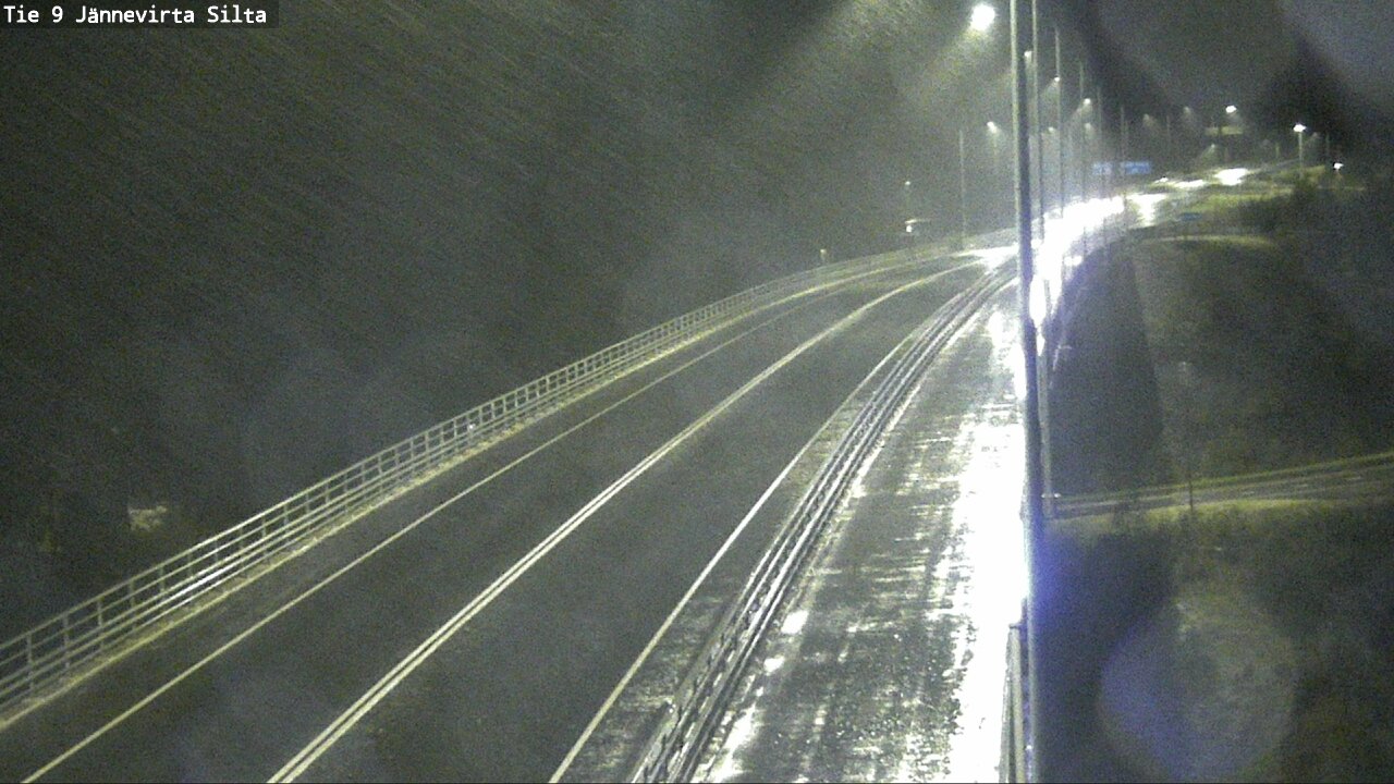 Weather Camera Image Road 9 Kuopio, Jännevirran silta, Kuopio, Pohjois-Savo