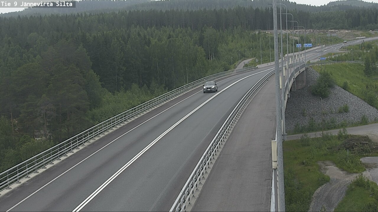 Kelikamerat Kuva Tie 9 Kuopio, Jännevirran silta, Kuopio, Pohjois-Savo