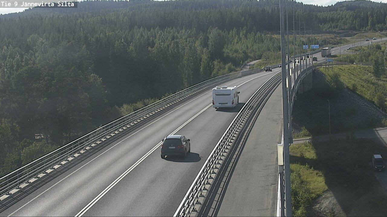 Kelikamerat Kuva Tie 9 Kuopio, Jännevirran silta, Kuopio, Pohjois-Savo