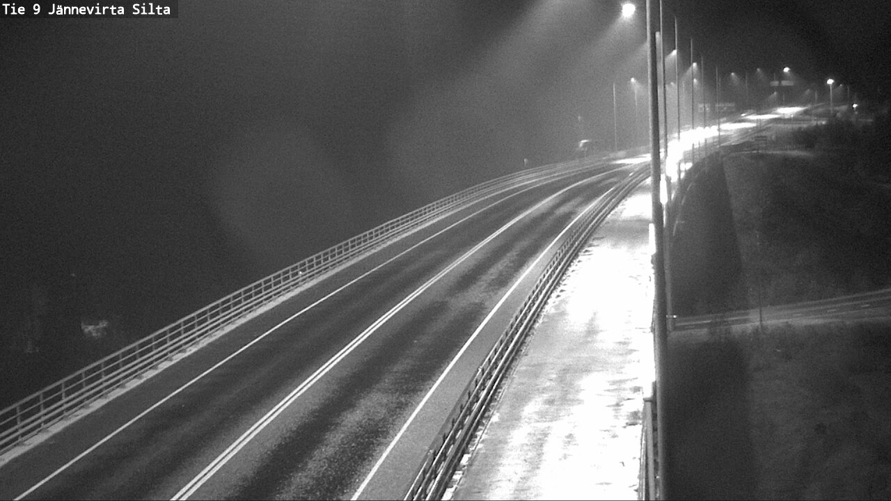 Weather Camera Image Road 9 Kuopio, Jännevirran silta, Kuopio, Pohjois-Savo