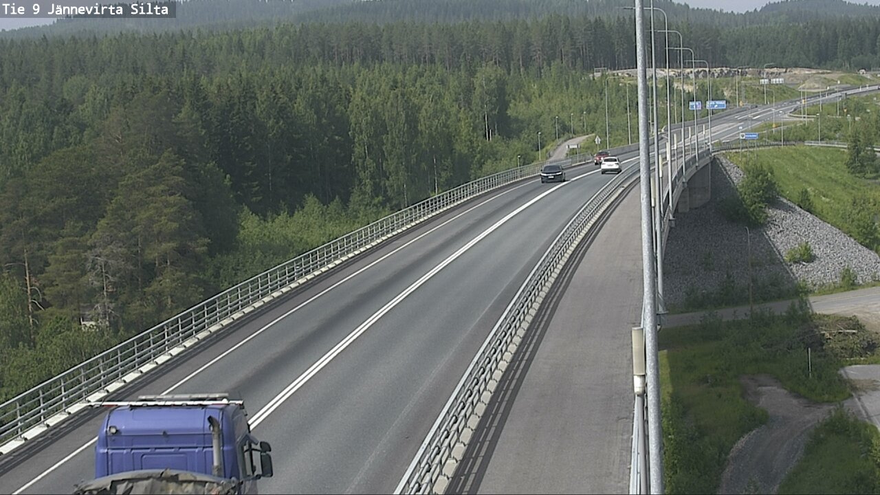 Kelikamerat Kuva Tie 9 Kuopio, Jännevirran silta, Kuopio, Pohjois-Savo