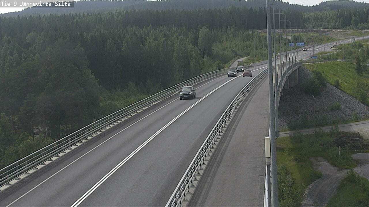 Kelikamerat Kuva Tie 9 Kuopio, Jännevirran silta, Kuopio, Pohjois-Savo