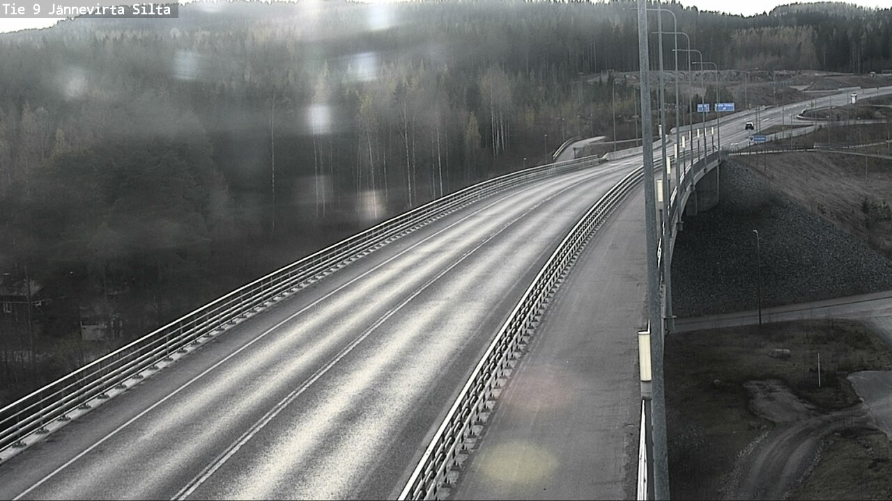 Kelikamerat Kuva Tie 9 Kuopio, Jännevirran silta, Kuopio, Pohjois-Savo