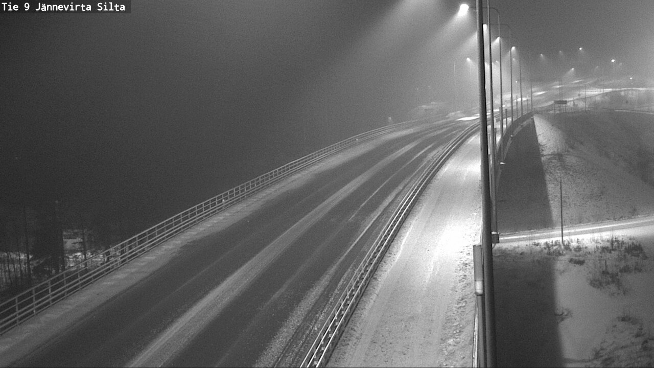 Weather Camera Image Road 9 Kuopio, Jännevirran silta, Kuopio, Pohjois-Savo