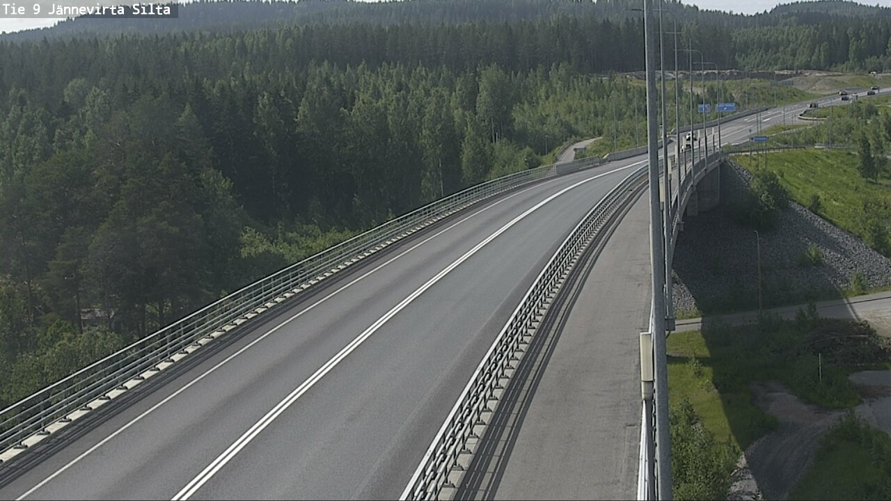 Kelikamerat Kuva Tie 9 Kuopio, Jännevirran silta, Kuopio, Pohjois-Savo