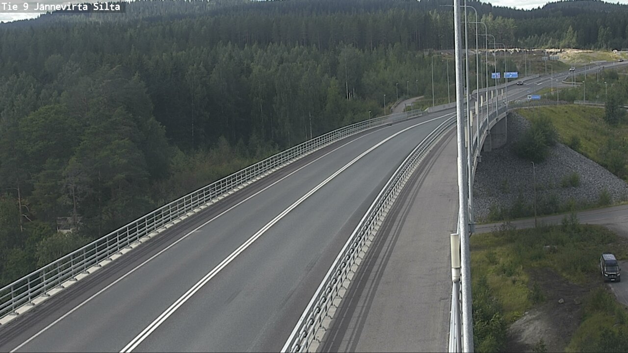 Kelikamerat Kuva Tie 9 Kuopio, Jännevirran silta, Kuopio, Pohjois-Savo