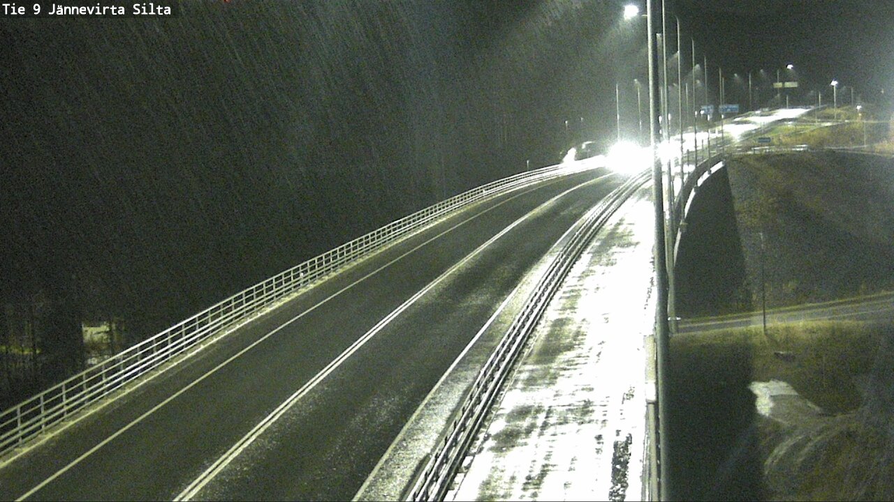 Weather Camera Image Väg 9 Kuopio, Jännevirran silta, Kuopio, Pohjois-Savo