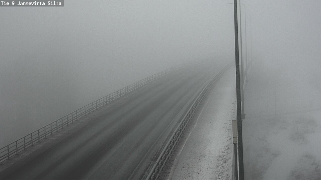 Weather Camera Image Road 9 Kuopio, Jännevirran silta, Kuopio, Pohjois-Savo