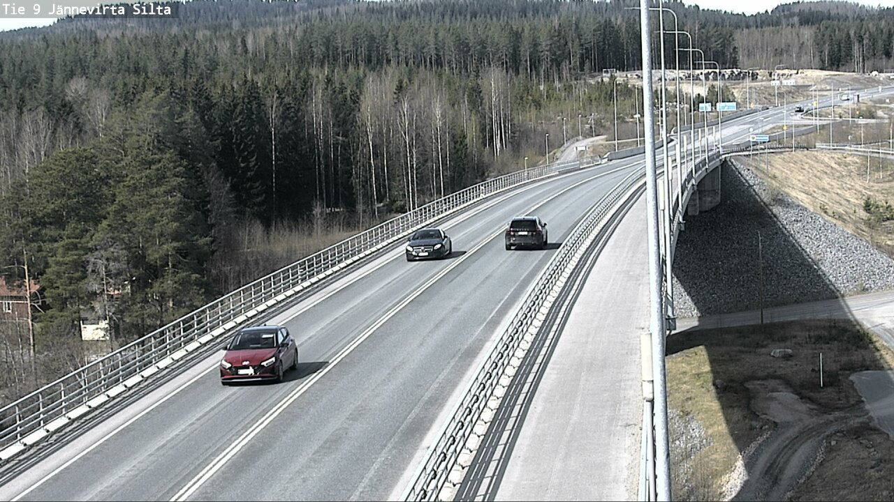 Kelikamerat Kuva Tie 9 Kuopio, Jännevirran silta, Kuopio, Pohjois-Savo