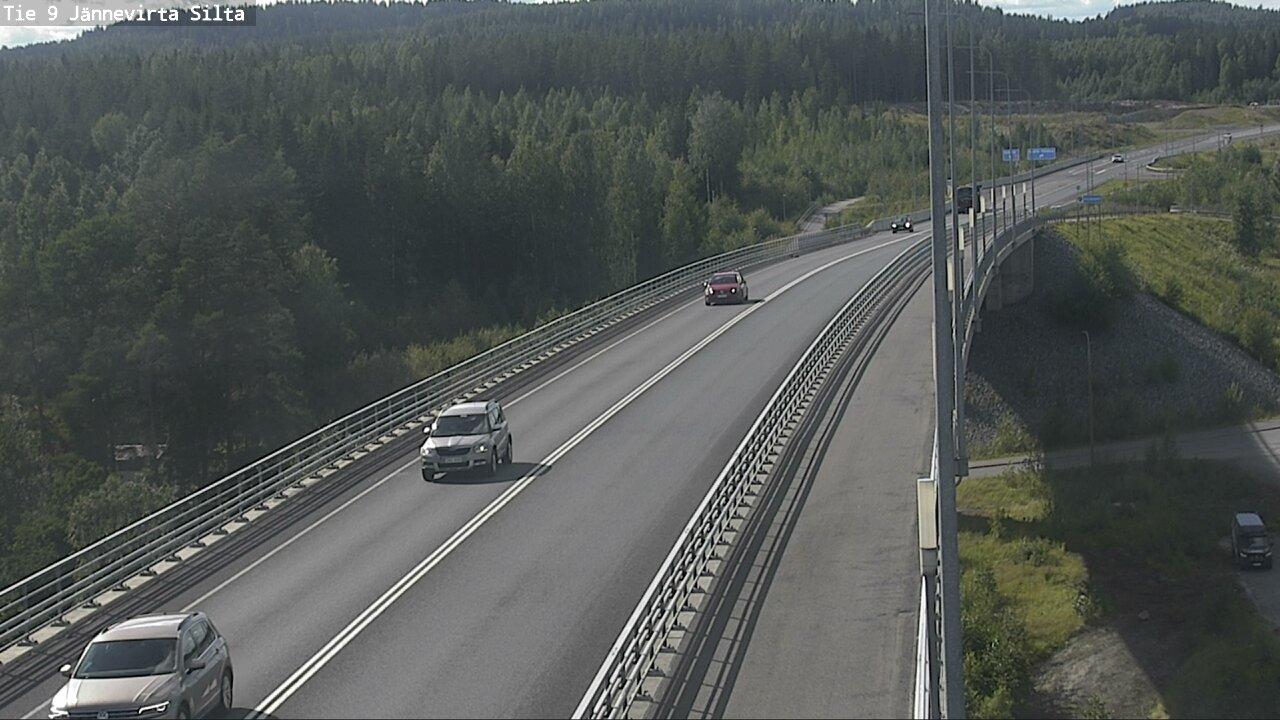 Kelikamerat Kuva Tie 9 Kuopio, Jännevirran silta, Kuopio, Pohjois-Savo