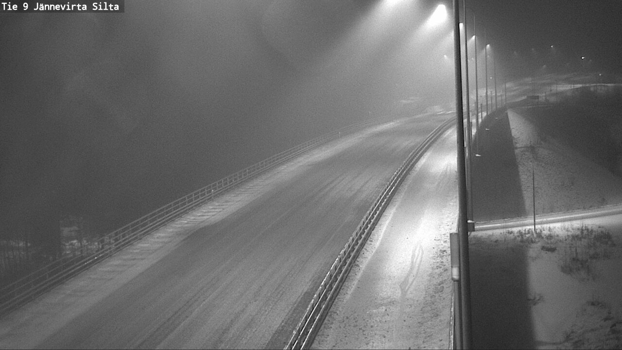 Weather Camera Image Road 9 Kuopio, Jännevirran silta, Kuopio, Pohjois-Savo