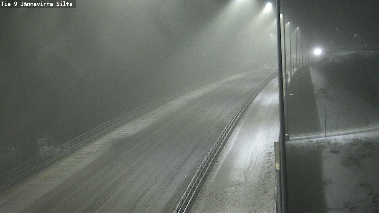 Weather Camera Image Road 9 Kuopio, Jännevirran silta, Kuopio, Pohjois-Savo