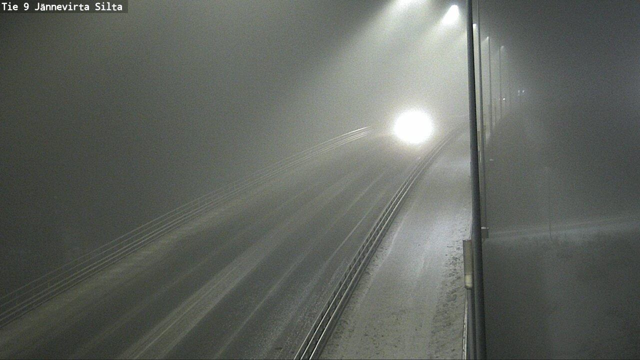 Weather Camera Image Road 9 Kuopio, Jännevirran silta, Kuopio, Pohjois-Savo