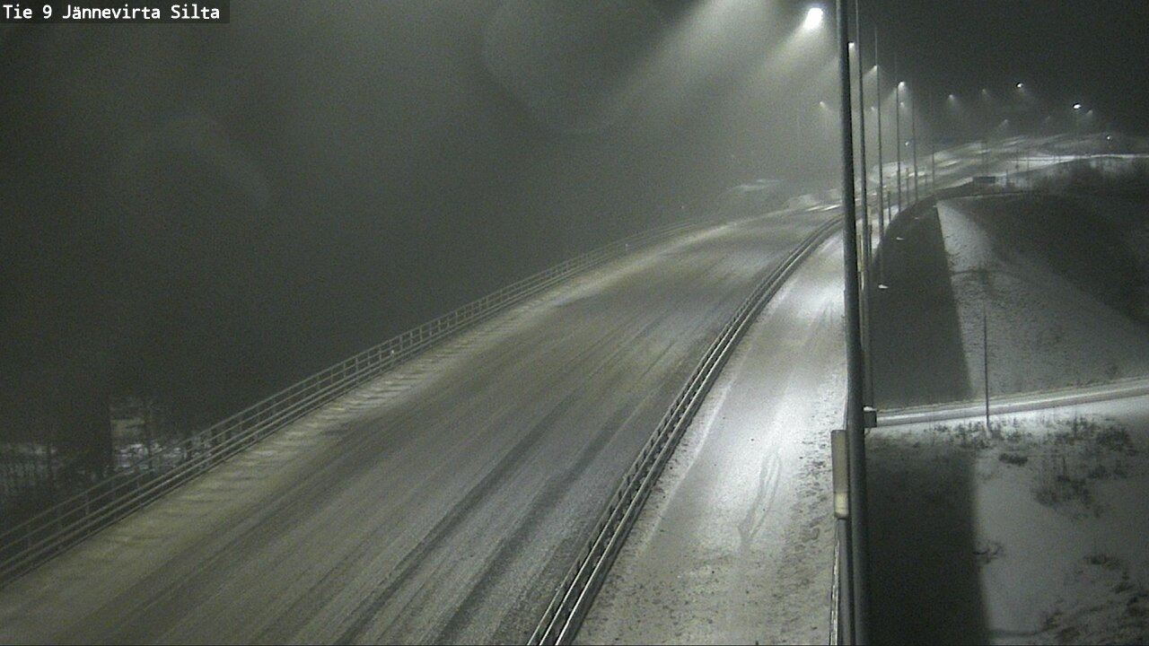 Weather Camera Image Road 9 Kuopio, Jännevirran silta, Kuopio, Pohjois-Savo