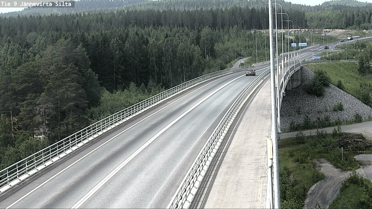 Kelikamerat Kuva Tie 9 Kuopio, Jännevirran silta, Kuopio, Pohjois-Savo